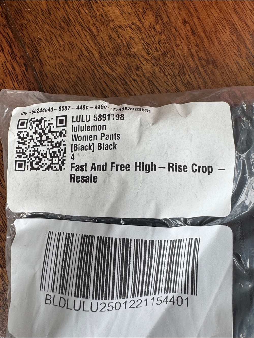 lululemon athletica Fast and Free High-Rise Crop Pants - Black